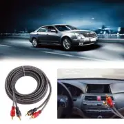 5m/16ft RCA Cable Universal 2 Male To 2 Male for Amplifiers Car Audio Speakers
