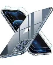 Military Grade iPhone 12 Pro Max Case with [2xScreen Protector]