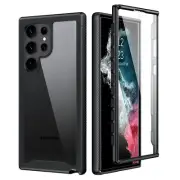 For Samsung Galaxy S22 Ultra Shockproof Case Cover+Built-In Screen Protector