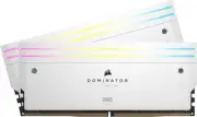 Corsair Dominator Titanium 64GB (2x32GB) DDR5 6600 CL32 Intel XMP Memory White