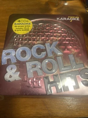Starlite Singers : Forever Karaoke: Rock & Roll Hits Karaoke 4 Discs CD Sealed
