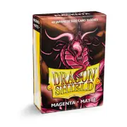 Dragon Shield Magenta Matte Japanese 60 Card Sleeves