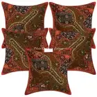 Beaded Floor Pillows Cases Sequins Car Boho Art Room Decorative Cushion Cover