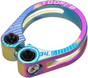 Bike Seat Post Clamp Seat Pipe Clamp Aluminum Alloy Quick Release Cycling Accessories 31.8mm 34.9mm Mountain Bicycle Seat Post Clamp Seat Clamp