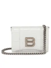 Balenciaga Hourglass Mini Wallet on Chain