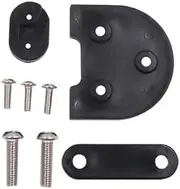 FCFZBTBNM Upgrade Electric Scooter 10" Tire Wheel Mudguard Spacer Kickstand Spacer Compatible with Xiaomi M365 Pro Mi Electric Scooter Pro 2 Scooter Scooter Accessories(Black)
