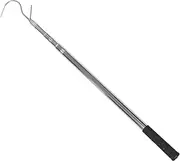 Happyyami Adjustable Awning Pulling Rod Portable Vertical Awning Puller for Camping Gear Quick Extension Retraction for Tents Includes Hook Extends