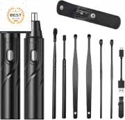 Ear and Nose Hair Trimmer Clipper, Electric Nose Ear Hair Trimmer Rechargeable w