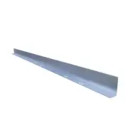 NavePoint 3 15/16"L X 2"D Electro Zinc Plated Wire Mesh Cable Tray Divider - 2
