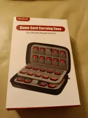 Moleve Game Card Carrying Case for Switch, PS Vita, SD Memory Cards. 80 slots.