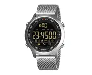 Men's Sports Smart Watch Bluetooth Stepping Electronic Watch - SILVER
