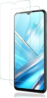 [Carantee] Screen Protector for Samsung Galaxy A13 Protective Glass, Pack of 2 9H Hardness Touch Accuracy for A13 5G Screen Protector, Bubble-Free, Shatterproof, Anti-Fingerprint for A12 Screen