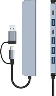 USB Type C Docking Station 8 in 1 Laptop USB C Dock Solution Port USB C Hub High Speed
