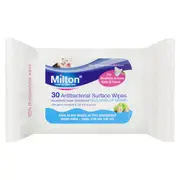 Milton Antibacterial Wipes 30 Pack