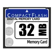 32MB Compact Flash Memory Card for Camera, Advertising Machine, Industrial Computer Card Whiteblue