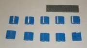 LEGO NEW 2x2x0.66 Blue Slope Curved (10x) 6116786 Brick 15068