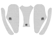 Eazi-Grip Kawasaki Ninja 250 Tank Grips (08-12) (Clear) (+Free Center Tank Pad)