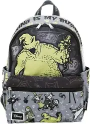 Wondapop - Oogie Boogie 13" Deluxe Nylon Daypack, Black Nylon School Daypack