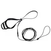 The Aviator Bird Safety Harness & Leash w/ DVD Black XS