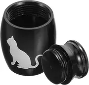 Miniature Pet Cremation Urn for Dogs and Cats Keepsake Container for Ashes and Hair Portable Memorial Urn for Pet Loss Funeral Ash Holder