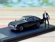 1/64 Alloy diecast car model 1964 Aston Martin DB5 +doll 5 colors