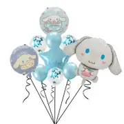 10PC Cinnamoroll Foil Balloon Set Birthday Party Supplies Decoration