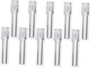 LIFKOME 1Set Refillable Lip Vials with Transparent Cap Hydrating Lip Oil Bottles Smooth Rolling Application for Moisture and Convenience for Go Lip Care