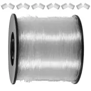 1 Set Clear Fishing Line Nylon Fishing Wire Invisible Fishing String for
