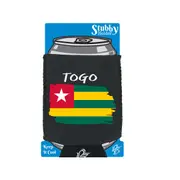 Togo Country Flag Nationality - Stubby Holder With Base