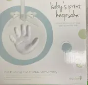 Tiny Ideas Baby's Hand / Foot Print Keepsake Air-Drys NO Ink, NO Mix NO Mess!