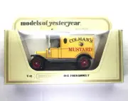 MATCHBOX MODELS OF YESTERYEAR, 1912 FORD MODEL T Y-12 Colman's Mustard.