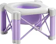 wqibq Travel Potty Seat, Portable Toilet Seat for Toddlers, Potty Training Toilet for Toddlers with Storage Bags, Potty Training Toilet, Travel-Friendly, Non-Slip