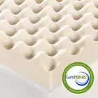 Egg Crate 3 Inch Copper Infused Memory Foam Mattress Topper Antimicrobial Fresh