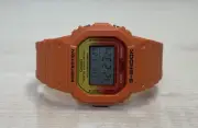 CASIO G SHOCK DW 5600LC 4JF Summer Gradation Orange Digital Watch Rare Model