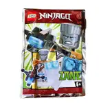 樂高 LEGO 892173 71722 71719 NINJAGO 忍者 ZANE POLYBAG 全新未拆