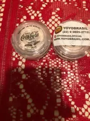 1- COCA COLA RETRO RUSSEL MASTER YO YO CLEAR FROM BRASIL