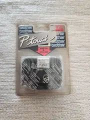 Brother, TZ-161, P-touch, 1.5" BLK on CLR Label Tape