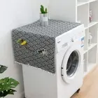 decoration printing flax washing machine Dust cover Cover towel refrigerator