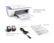 All-in-One HP DeskJet 2622 Compact Wireless Home Print Scan Copy - NIB - Fst Shp