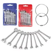 Mini Combination Wrench Set, Metric and SAE Small Wrench Repair Tools (SAE MET)