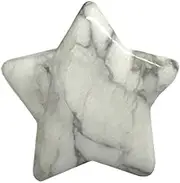 Crystal Star, 2cm, Howlite, One Size