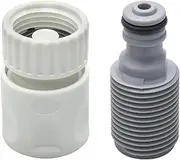 Brass hunter Outboard Motor Quick Connect Flush Kit，Compatible with Mercury, Mariner, Yamaha and Suzuki Outboard Engines White