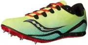 Saucony Men's Vendetta Track Spike Racing Shoe Size 12.5 US