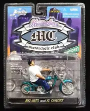 Jada Homie Rollerz Motorcycle Club MC Big Vato El Chilote Lowrider 2005 1:24 Grn