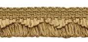 Camel Gold, Dark Gold 1 3/8" Scallop Fringe Gimp [24 Yards]