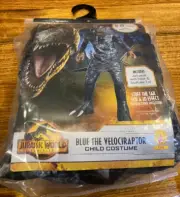 New Sealed Blue the Velociraptor Costume Rubies Age 9-10