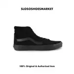 范斯 VANS SK8 HI BLACK/BLACK FULL SUEDE 100 官方原裝