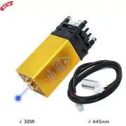 Laser Module CNC Laser Head Blue Purple Light 445nm Fixed Focus Laser