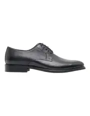 [Oxford] Carter Leather Derby Shoes in Black
