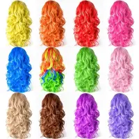 在飛比找蝦皮購物優惠-wig cosplay fashion women long